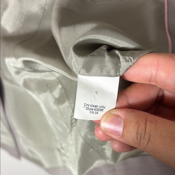 J. Crew 100% Wool Blazer in Greyish Beige - lined - size 2 - Picture 2 of 7